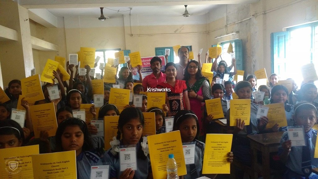 Project Learn To Read by Krishworks Technology and Indusnet Foundation in Collaboration with Karimpur Girls High School