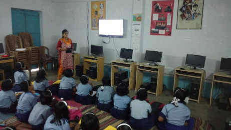 Project Learn To Read by Krishworks Technology and Indusnet Foundation in Collaboration with Karimpur Girls High School