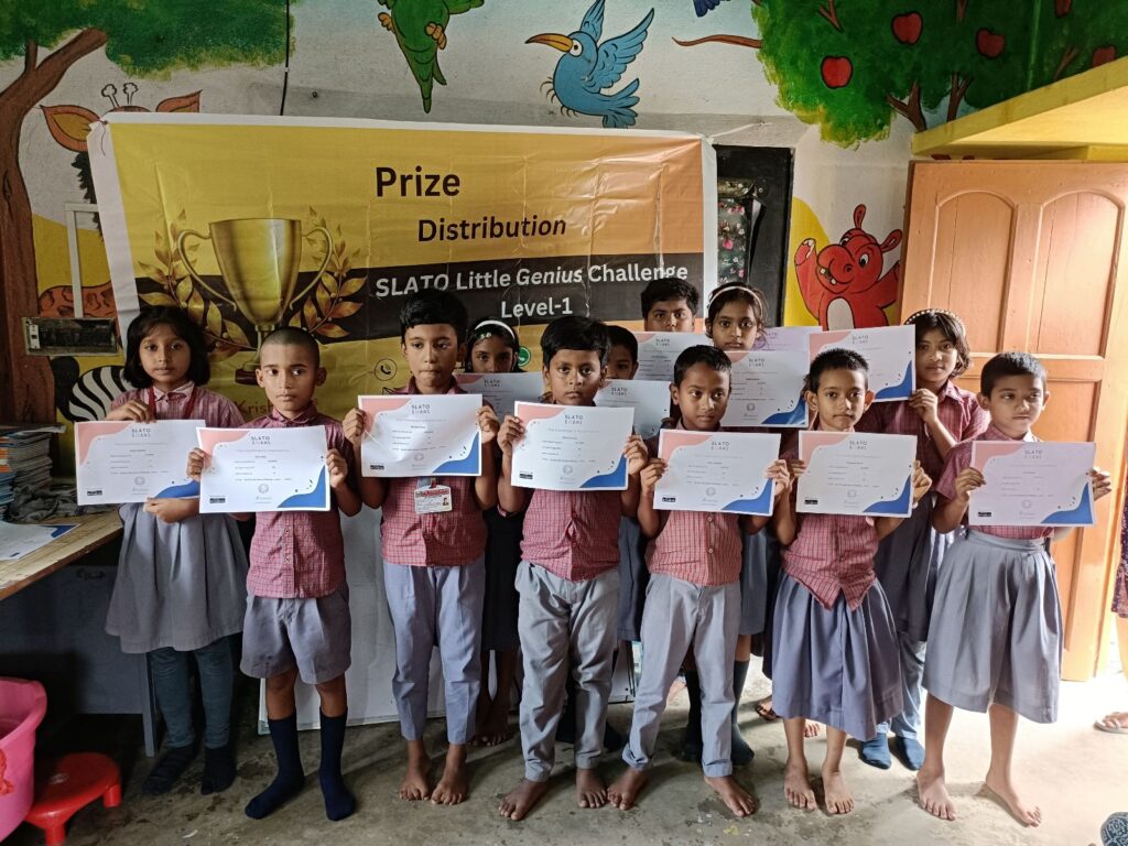Prize Distribution at Little Flower School