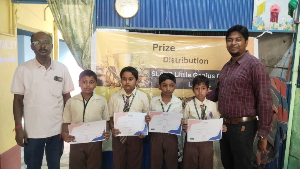 Prize distribution at Tehatta Children's Academy