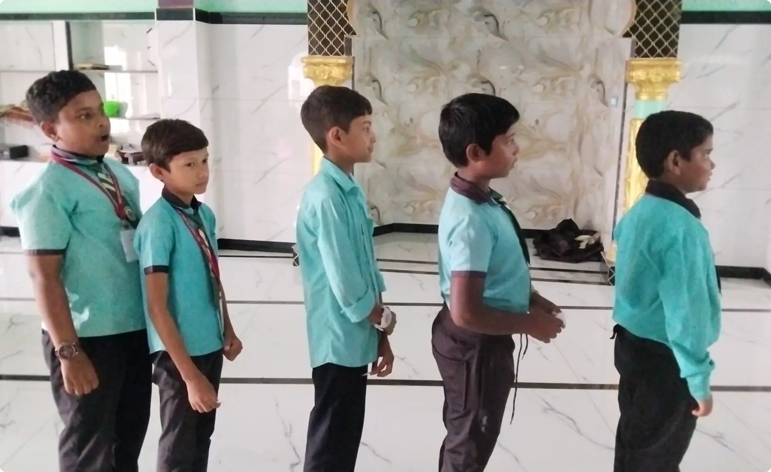 feet in the hall